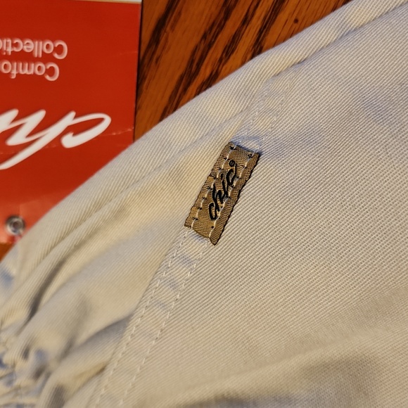 Chic Pull On Elastic Waist Tan Pants - Picture 3 of 8